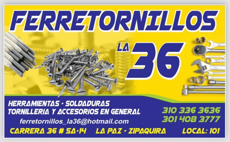 Ferretornillos La 36