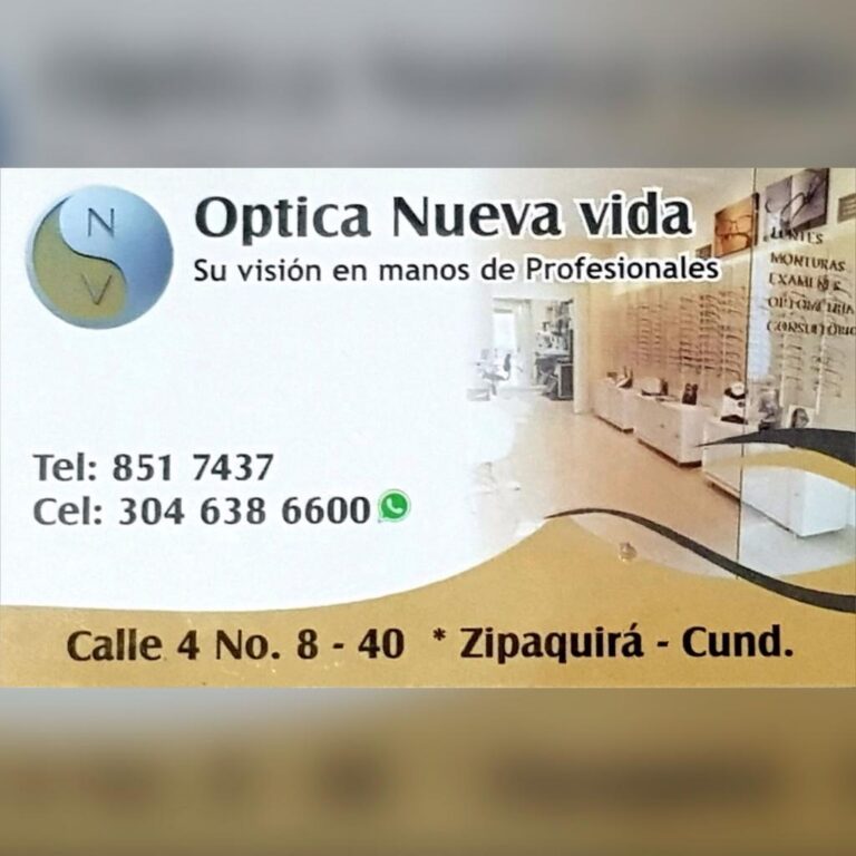 Optica Nueva Vida Zipaquira
