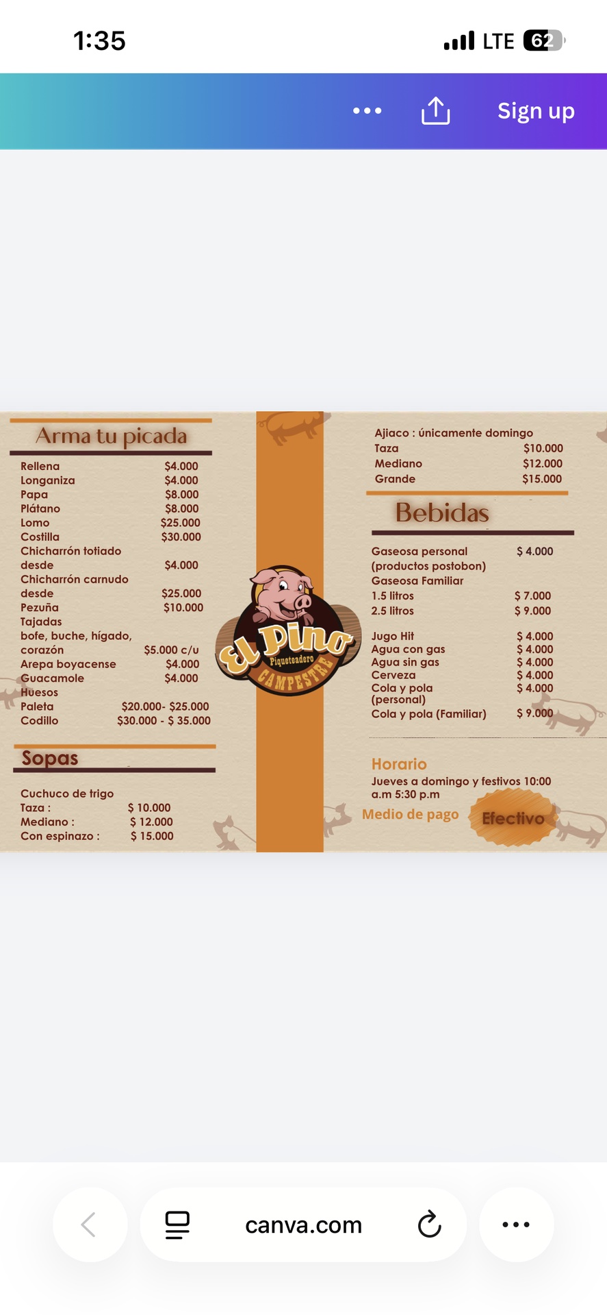 Imagen del comercio